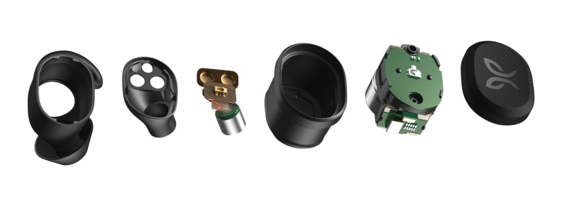 Deconstructed Vista 2 true wireless earbuds